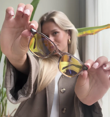 De favoriete blauwlichtbril van biohackers & high-performers
