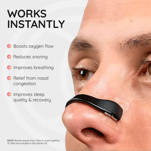 Amarapure™ Flow: the magnetic nasal strips for better breathing and focus
